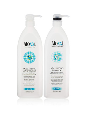 Aloxxi Volumizing Shampoo & Conditioner - Protect Hair Color from Sun & UV 33.8