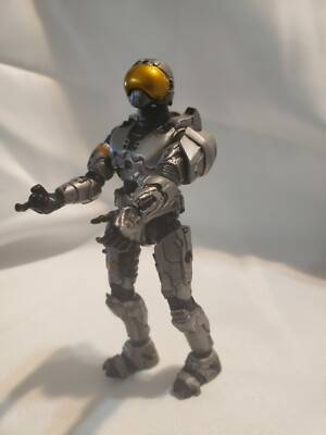 #ad #ad Halo 4 Steel Spartan Soldier Equipment Ed w Plasma Pistol SMG trip mine OOB $20.00