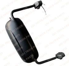 QSC Black Door Mirror Assemblies W/ Arms Right Passenger Side for Mack 613