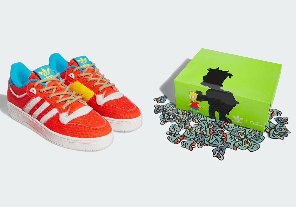 ★人気★ Adidas x FEIFEI RUAN RIVALRY 86 スニーカー アディダス adidas Rivalry 86 Low シンプソンズ コラボ