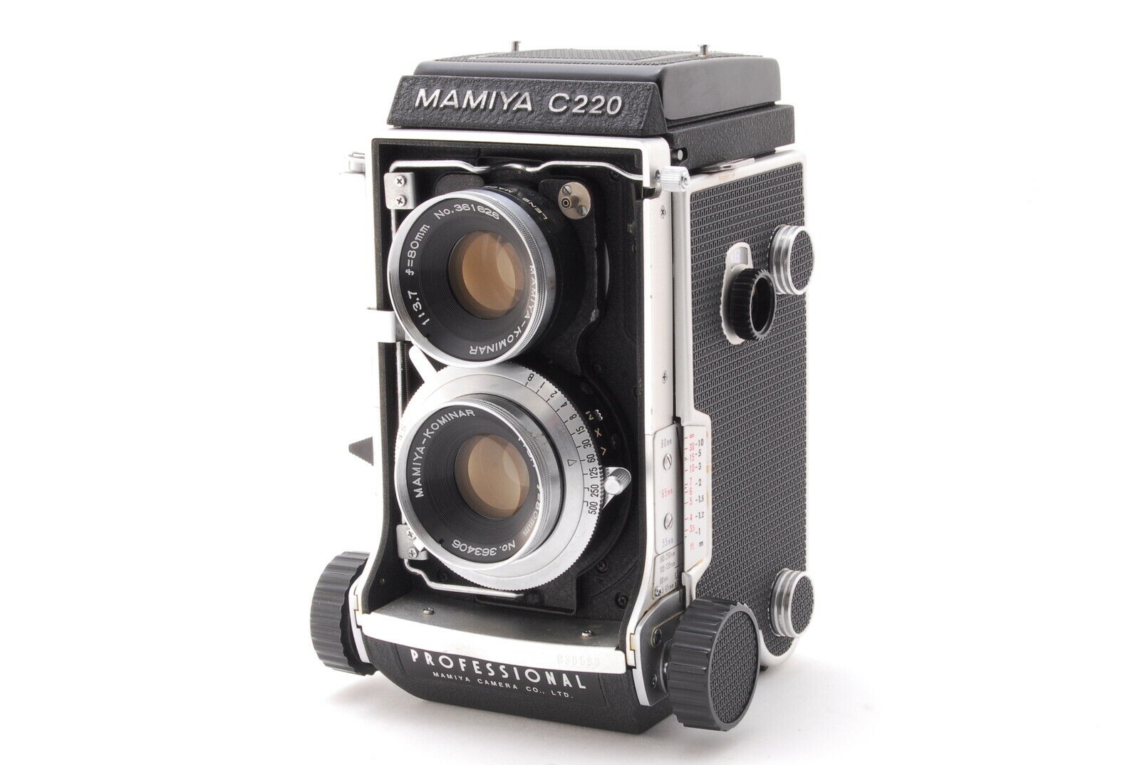 [NEAR MINT] Mamiya C220 Professional TLR Camera + KOMINAR 80mm f/3.7 Lens  JAPAN