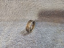 1964 Kennedy 90 Silver Half Dollars size 10 coin ring Handmade A