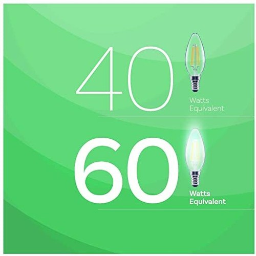12x 110V E12 4W 3000K Vintage Chandelier Light Bulb For Ceiling Fan Home Decor - Picture 5 of 9