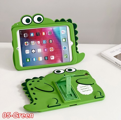 10.2" Case Cover For iPad 7/ 8th 9th Generation Kids Cute Silicone Cartoon Stand - Picture 13 of 64