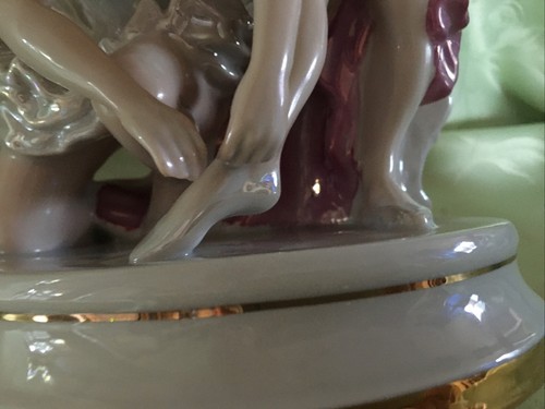 Ukraine USSR Porcelain Figurine "Ballerinas Before The Performance" Kiev Ceramic - Picture 7 of 12