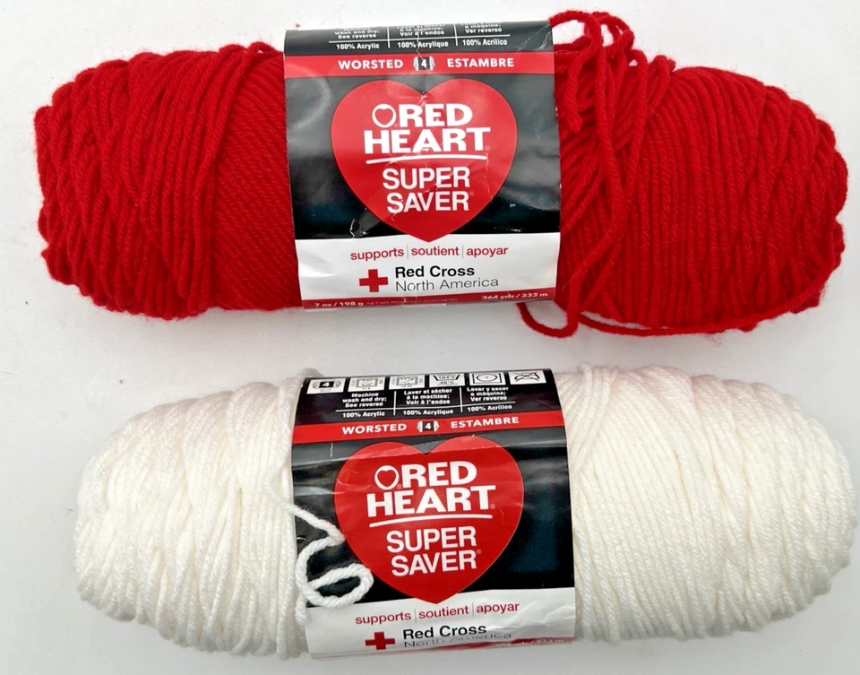 (6+) HILO AHORRADOR CENA CORAZÓN ROJO HILOS (1+) ROJO CEREZA, (2+) BLANCO (3) NEGRO Foto 2 de 4