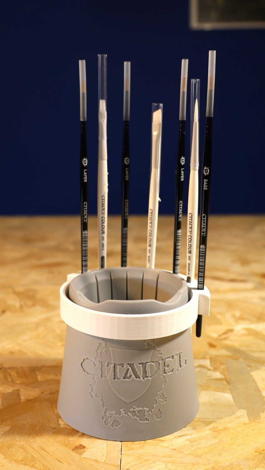 Paint Brush Holder - Citadel Water Cup Compatible