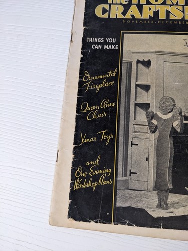 Vintage November December 1934 The Home Craftsman Magazine - Picture 3 of 5