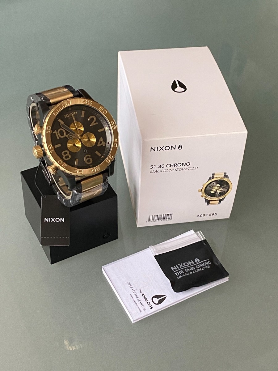 Nixon ニクソン　51-30 ブラック　ゴールド Amazon.co.jp: 【ニクソン】 NIXON 腕時計 51-30 TIDE: MATTE