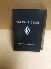 RALPH LAUREN RALPH'S CLUB EAU DE PARFUM SAMPLE SPRAY 0.04 FL OZ / 1.2ML NEW