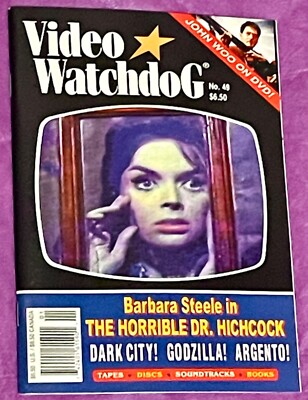 Video Watchdog Mag #49 (1999 / Barbara Steele / John Woo / Godzilla / Argento)