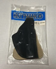 Dutyman 8021GRH Paddle Holster Blk PL G17/19 RH