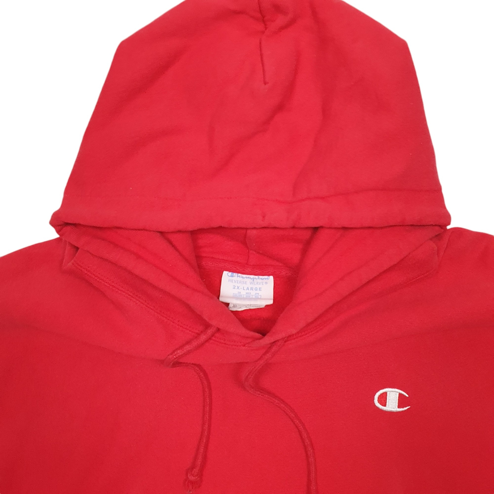 CHAMPION Hoodie Reverse Weave Jumper Sweatshirt Mens XXL image 2