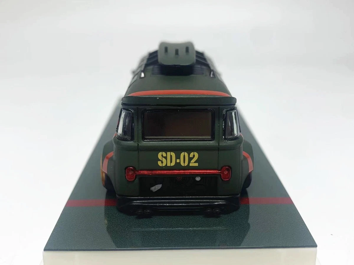 Flame 1/64 Scale Volkswagen VW T1 Type1 Bus RWB Model Car