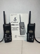 Cobra FRS200 2-Mile 14-Channel FRS Two-Way Compact Radio Walkie Talkie