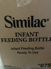 New similac breast milk storage bottle baby plastic 8oz infant Feeding 144 PIECE