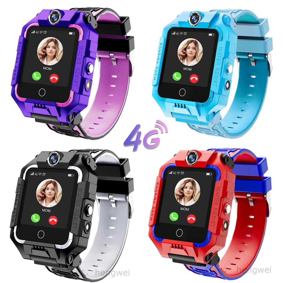 4G Kids Smart Watch Dual Camera 360° Rotating GPS WIFI LBSAnti Lost Tracker SOS - Image 2 of 4