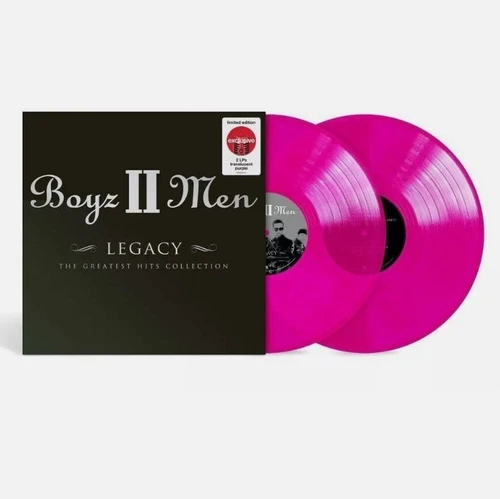 BOYZ II MEN Legacy 2 LP Vinyles Purple Violet NEUF