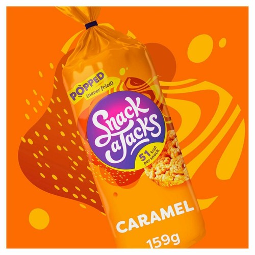 Snack A Jack - Schokolade 180g oder Jumbo Caramel 159g - Reiskuchen - Bild 8 von 8