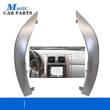 Pair Upper side Central Dashboard Trim Strip For Toyota Corolla Altis 2009-2013