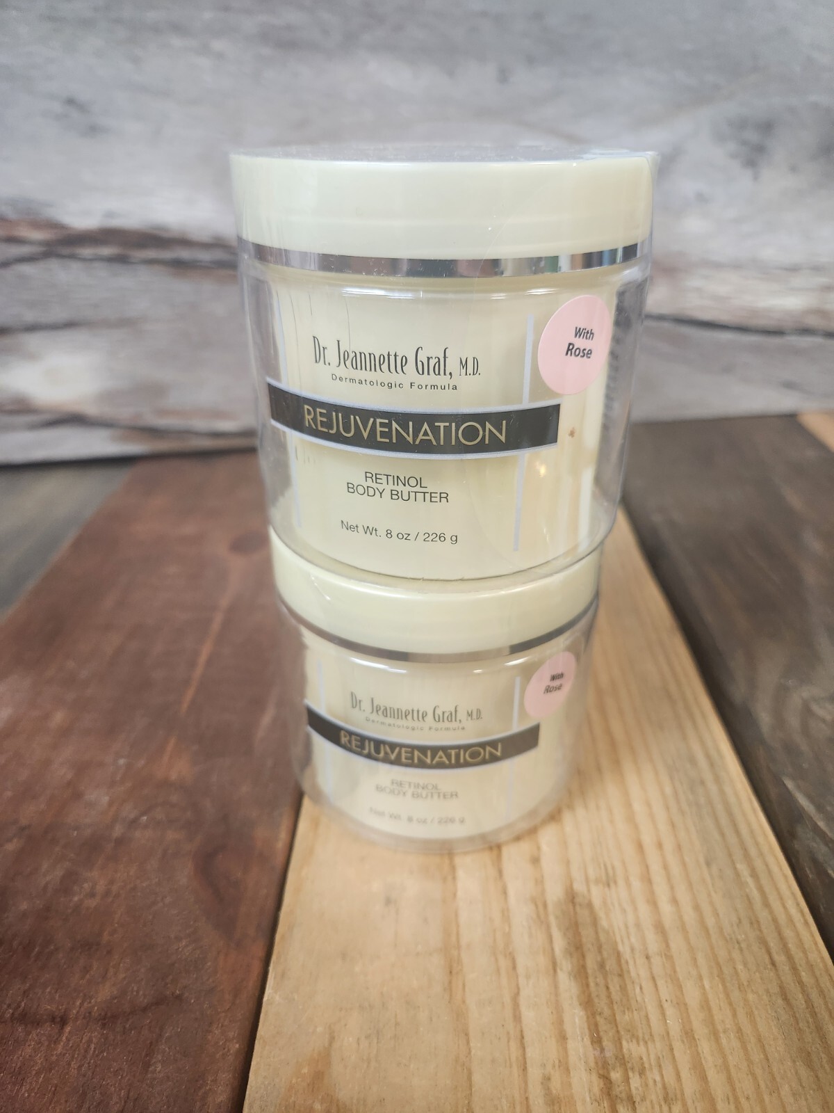 2PK Dr. Graf, M.D. Rejuvenation Retinol Body Butter Rose 8 oz