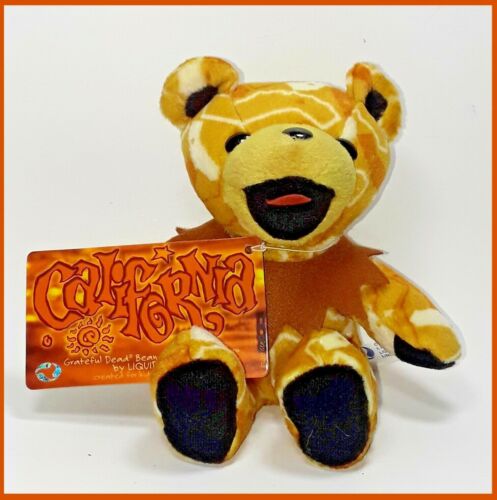 Grateful Dead PLUSH Beanie Baby California 6th Ed B Day Feb 26 - Picture 1 of 9