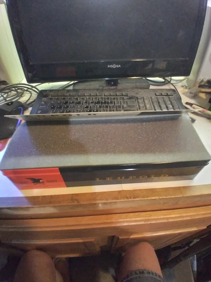 Mira telescópica, cuchillo y moneda de caza anillo dorado edición limitada siglo Leupold 3-9x40 Foto 4 de 4