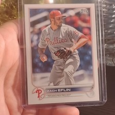 Topps 2022 Series 1 Zach Eflin #179 Philadelphia Phillies MLB Baseball Card
