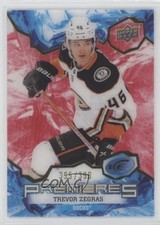 2021-22 Upper Deck Ice Ice Premieres Red 395/399 Trevor Zegras #247 7ci
