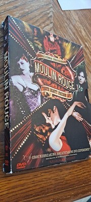 Moulin Rouge (DVD, 2001, 2-Disc Set) Nicole Kidman Ewan McGregor