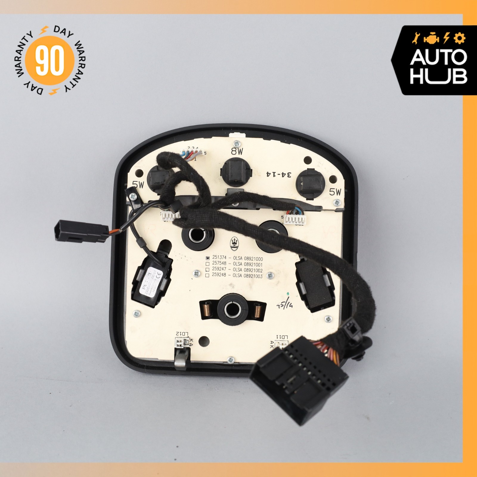 10-19 Maserati GranTurismo M145 Interior Overhead Dome Light Lamp OEM 47k