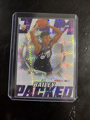 2025-26 NBA Hoops - Ace Bailey, JAM PACKED PIXEL BURST #JP-13, Jazz (RC)