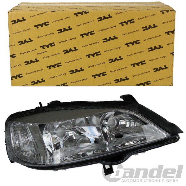 TYC Hauptscheinwerfer H7/HB3 Links Passend FüR Opel Astra G Caravan 1.2 - 2.2-image