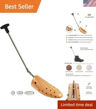 Professional Boot Stretcher with Pressure Spot Plugs | Men & Women, 5.5-8.5