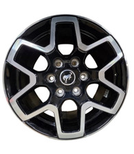 FP091 OE 2021-2026 Ford Bronco 18in Black Machined 12 Spoke Rim M2DZ1007T 10389