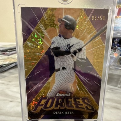 Topps 2026 Finest Forces Insert Derek Jeter New York Yankees FIF-15 #06/50
