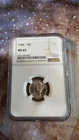 1942 Mercery Dime NGC Graded MS-65 (60-003)