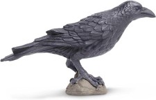 Safari Ltd. Raven Figurine - Realistic 3" Bird Figure - Educational Toy for...