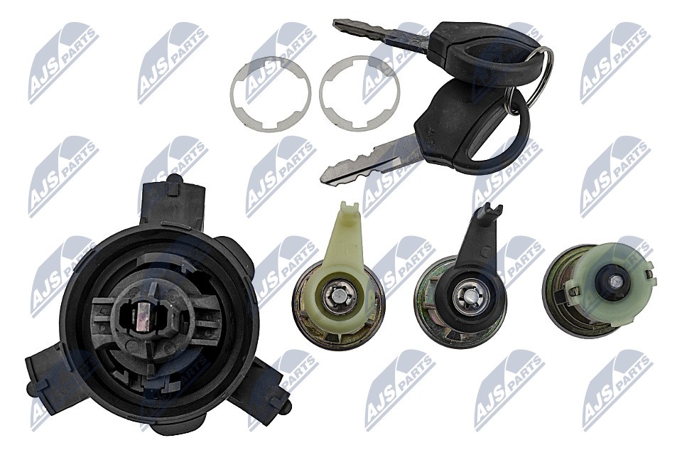 Lock set Left Front with two keys EZC-PE-076 NTY for PEUGEOT 206 CC - Image 8