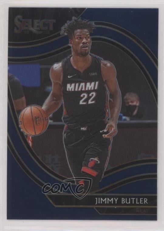 2020-21 Panini Select Courtside Retail Blue Jimmy Butler #257 0w77