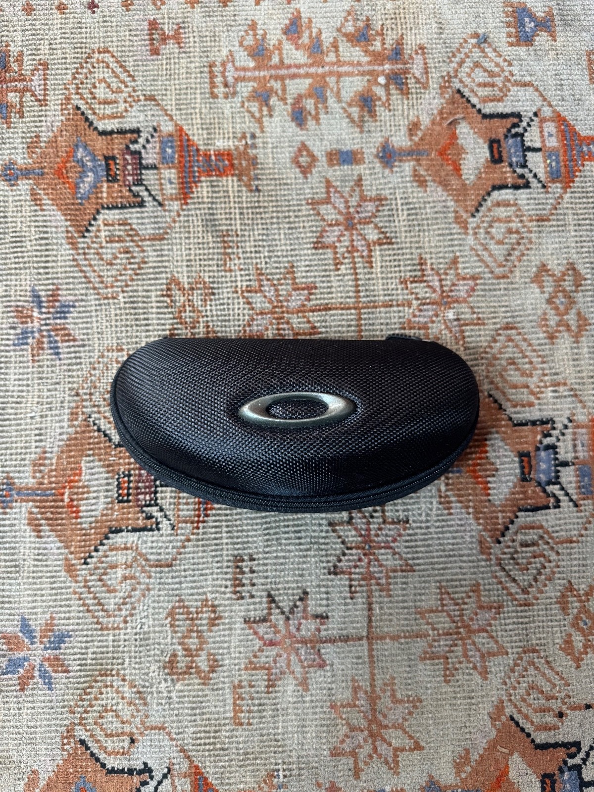 Vintage Oakley Split Jacket Sunglasses Black Blue… - image 4