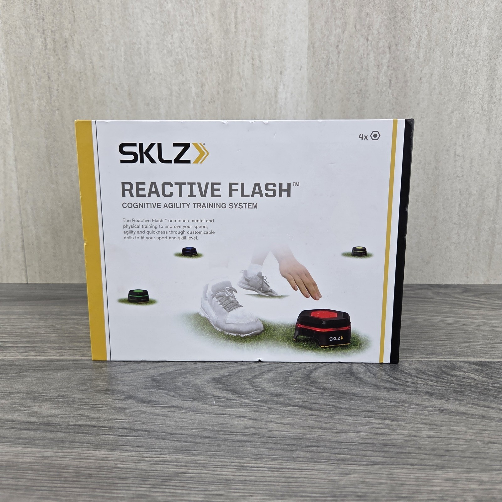 SKLZ Reactive Flash LED Training Pods Reaction Time Agility NEW $220 Retail