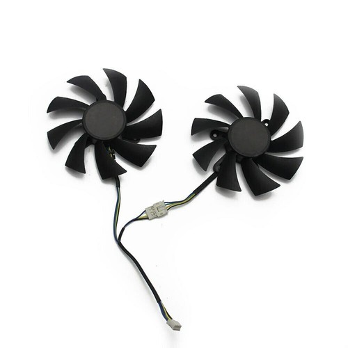Pair Fans Cooling Fan For Zotac GTX 1060 1660 1660TI AMP Graphics Card 85mm - Afbeelding 8 van 12