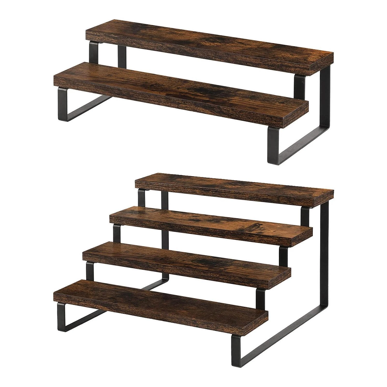 Seasoning Rack Seasoning Organizer Dessert Shelf Riser for Figures Multipurpose