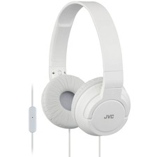 JVC Lightweight Flat Foldable On Ear Colorful One Size, White