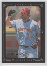 2008 Upper Deck Masterpieces Black Paper Framed Adam Dunn #24 0c2
