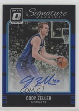 2016 Panini Donruss Optic Signature Series Blue Prizm 11/25 Cody Zeller Auto l3a