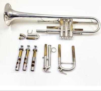 トランペットYAMAHA YTR-800GS YAMAHA YTR-800GS Trumpet in Silver & Gold with Case Used from