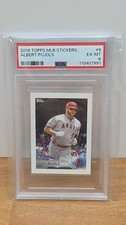 2018 Topps MLB Sticker Collection Baseball Cards 10