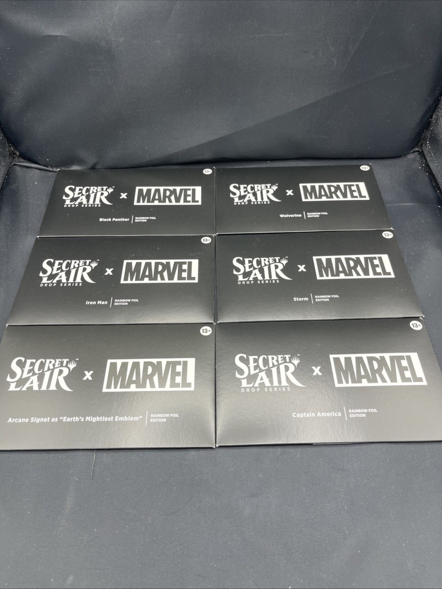 MTG Secret Lair: Marvel Superdrop - The Astonishing FOIL Bundle | eBay
